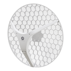CPE para exteriores de largo alcance con Wi-Fi 6, ideal para enlaces punto a punto, disponible en una versión de 27 dBi (XL).