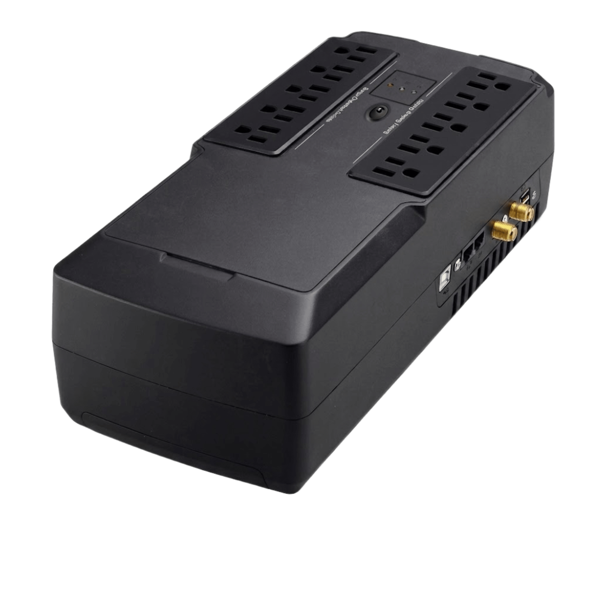 UPS de 350 VA/255 W, Topología Standby, Entrada 120 Vca NEMA 5-15P, Tipo Gabinete Compacto, Con 6 Tomas NEMA 5-15R