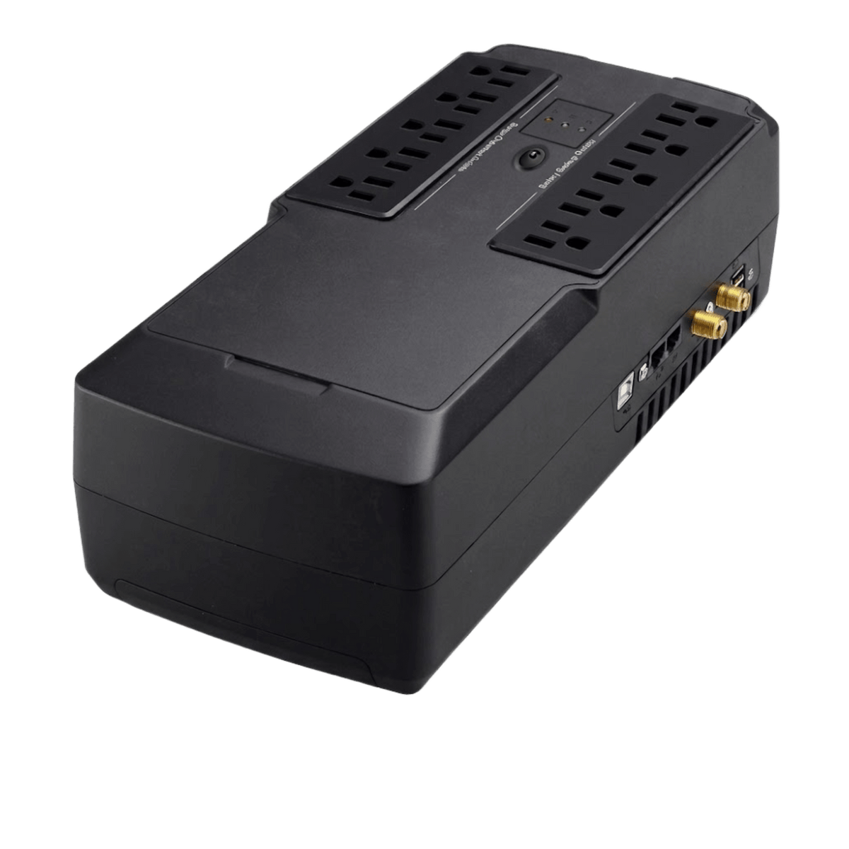 UPS de 350 VA/255 W, Topología Standby, Entrada 120 Vca NEMA 5-15P, Tipo Gabinete Compacto, Con 6 Tomas NEMA 5-15R