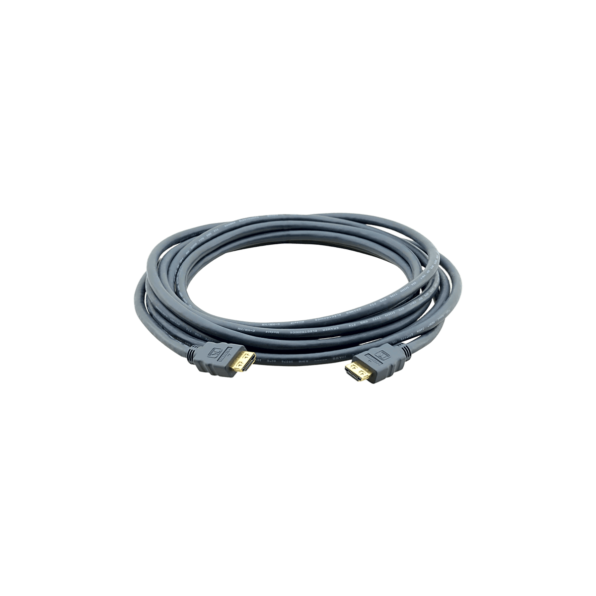 Cable HDMI Premium| Longitud 10.7 m | Alta Velocidad 18 Gbps | 4K@60Hz (4:2:0) | Conectores Dorados 24K | K-Lock Resistentes | Triple Blindaje | Certificado Premium