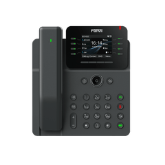 Teléfono IP / Handset Inalámbrico Bluetooth / 12 Líneas SIP / Pantalla IPS Táctil 2.8" HD / Conferencia 6 Vías / Puertos Gigabit / PoE 802.3af / OpenVPN / Hot Desking