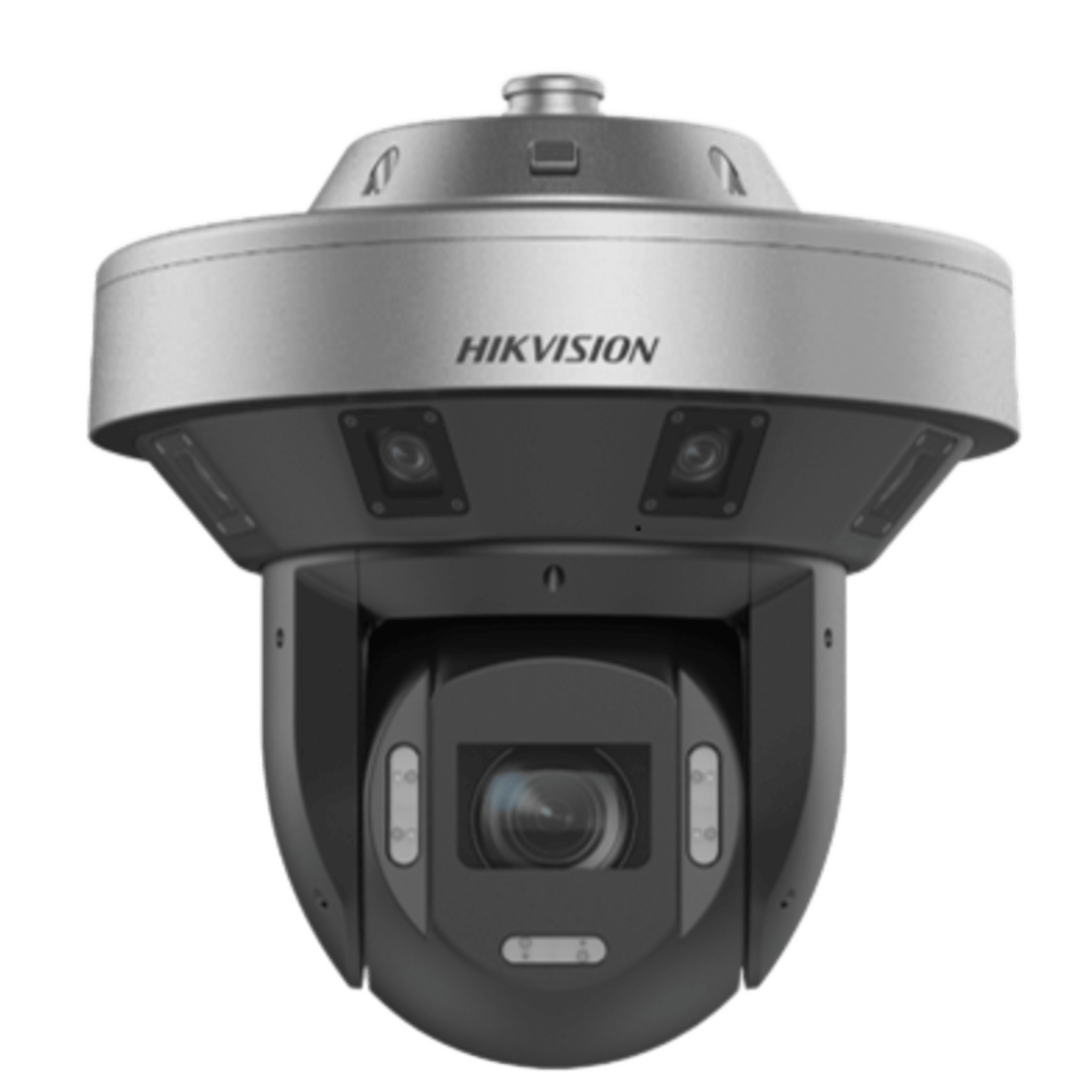 Cámara PanoVu de 360° / 32 MP / PTZ / 40x Zoom Óptico / 250 m IR Distancia / Inteligencia Artificial / Interior y Exterior / IP67 / Antivandálica IK10