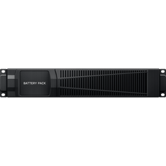 Módulo de Baterías Externo para UPS Online / 72 VDC / 12 Baterías VRLA 9 Ah / Rack-Torre 2U / Recarga 6-8 h / Chasis de Acero