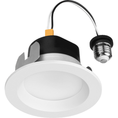 Lampara Downlight Retrofit Recessed Lumaris / 800 lúmenes / 4 pulgadas (101.6 mm) / Blanco / Tunable White / 120 V 8.5 W /