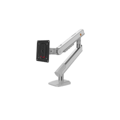 Brazo Ergonómico para Monitor / Soporte 17"-32" / Carga 2-7 kg / Ajuste de Tensión / Rotación ±90° / Instalación Abrazadera o Pasacables