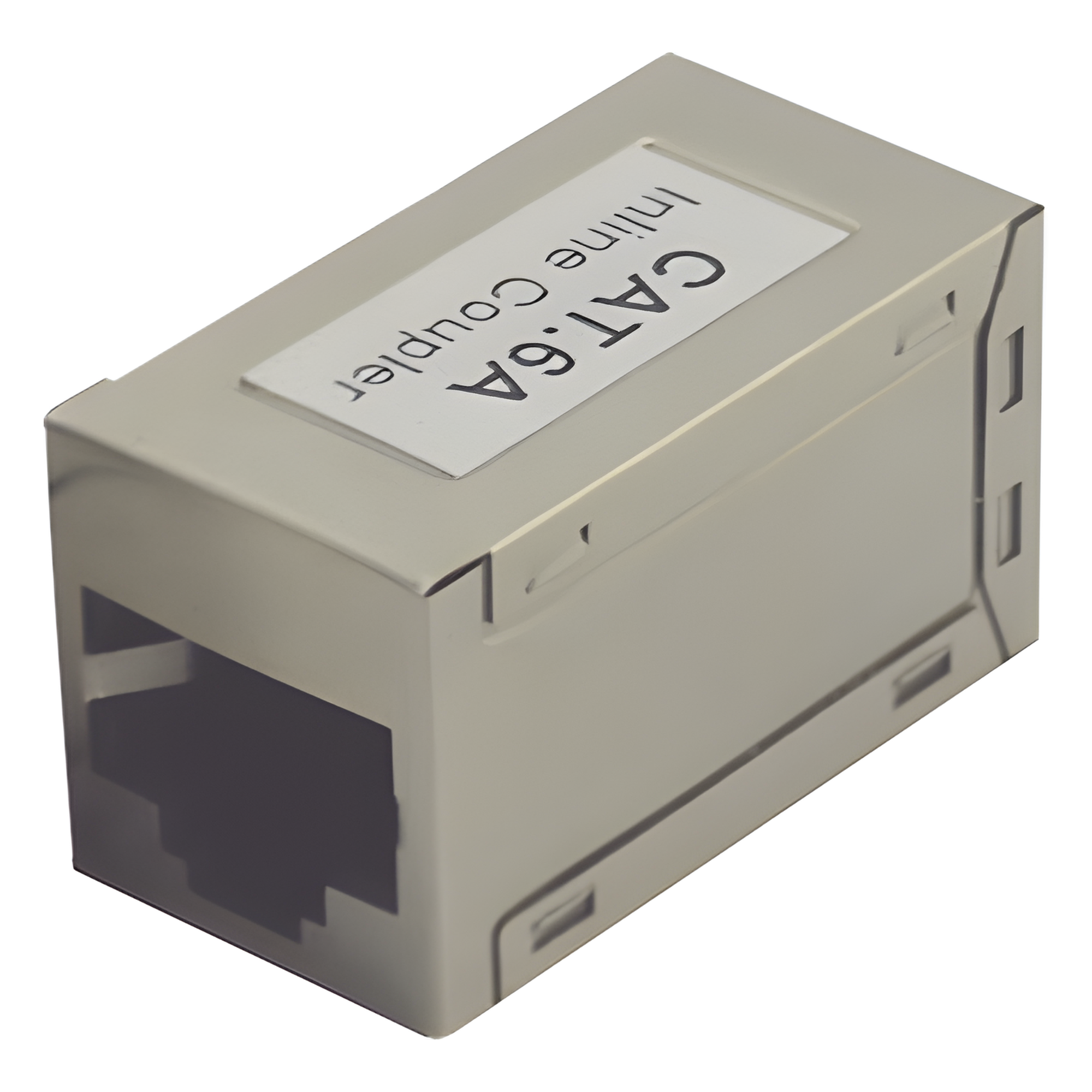 Acoplador STP Cat6A Hembra RJ45 a RJ45 Hembra