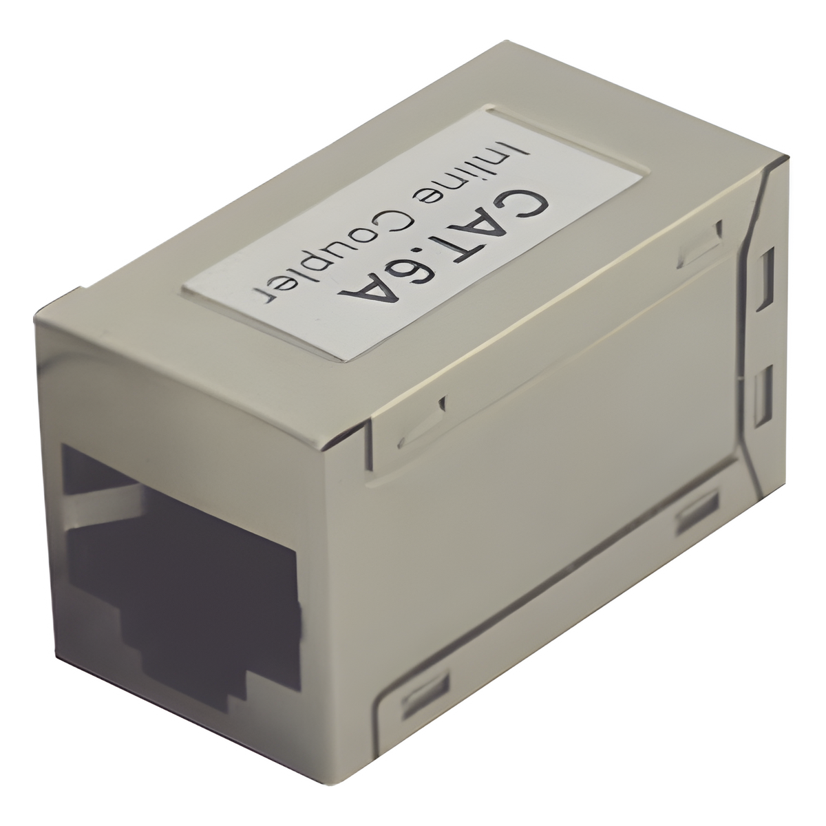 Acoplador STP Cat6A Hembra RJ45 a RJ45 Hembra