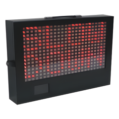 Radar de velocidad con mensaje de advertencia
