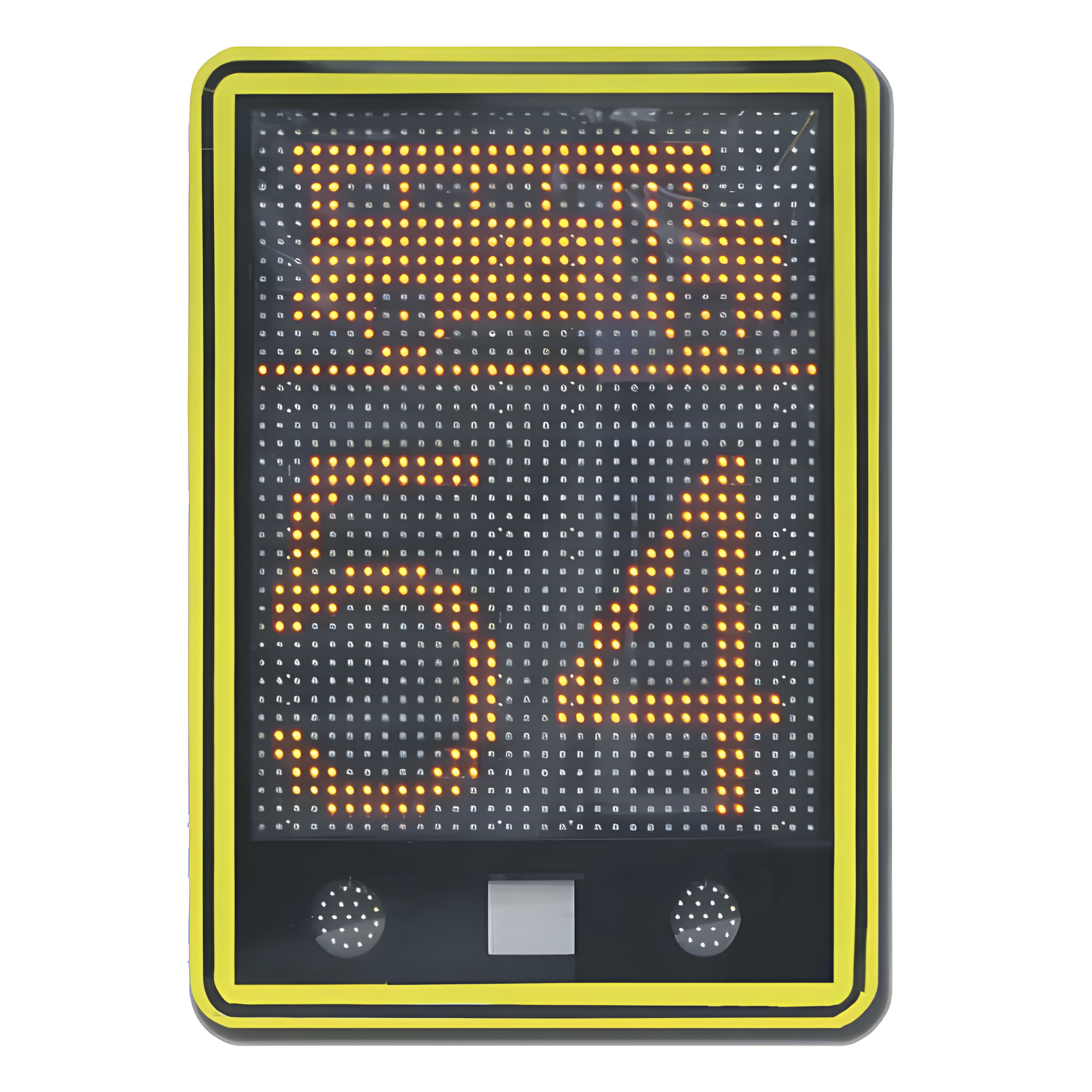 Radar de velocidad de 3 dígitos con mensajes variables y confgurables