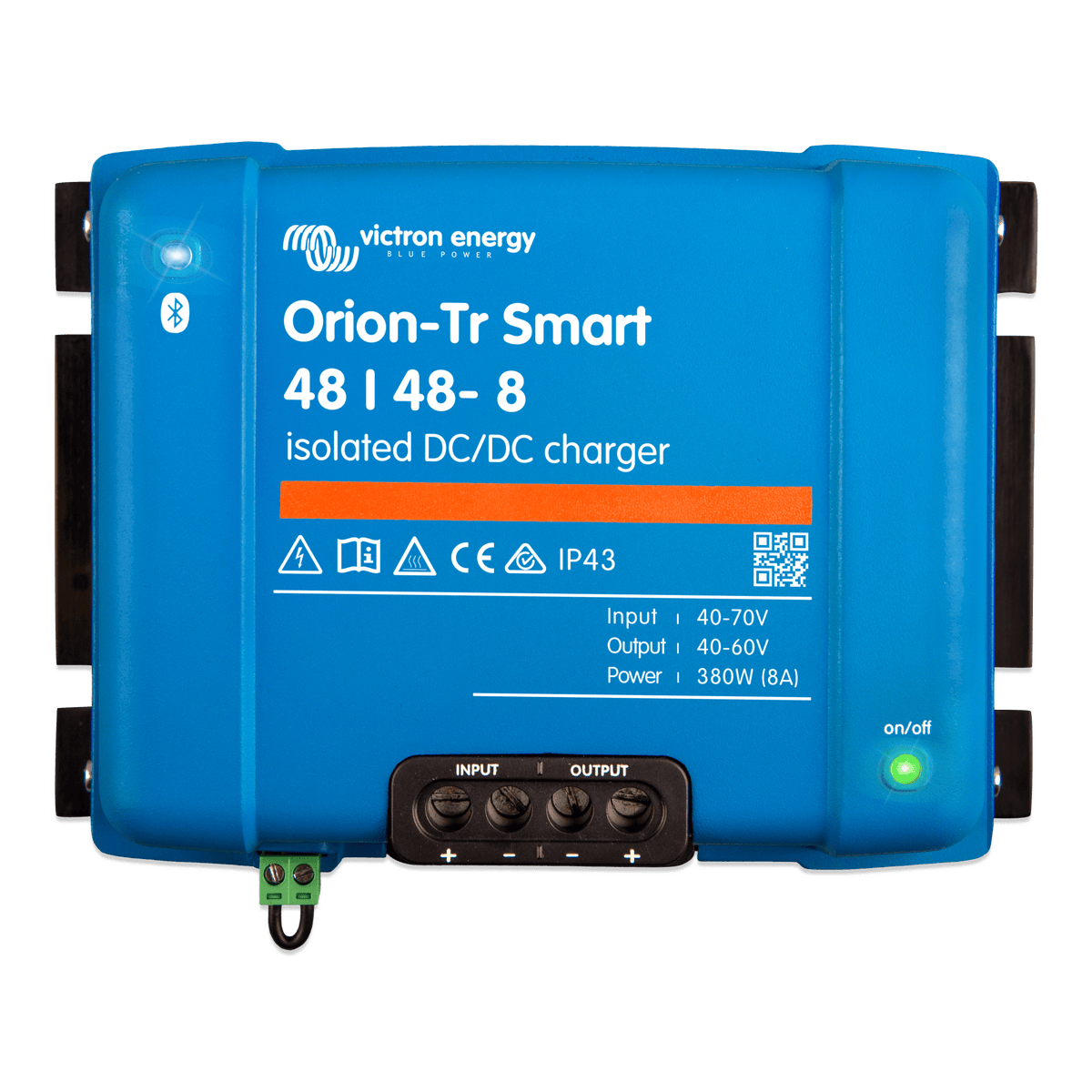 Cargador CC/CC Aislado Orion-Tr Smart / 48V a 48V, 8A / Baterías de Plomo y Litio/ IP43