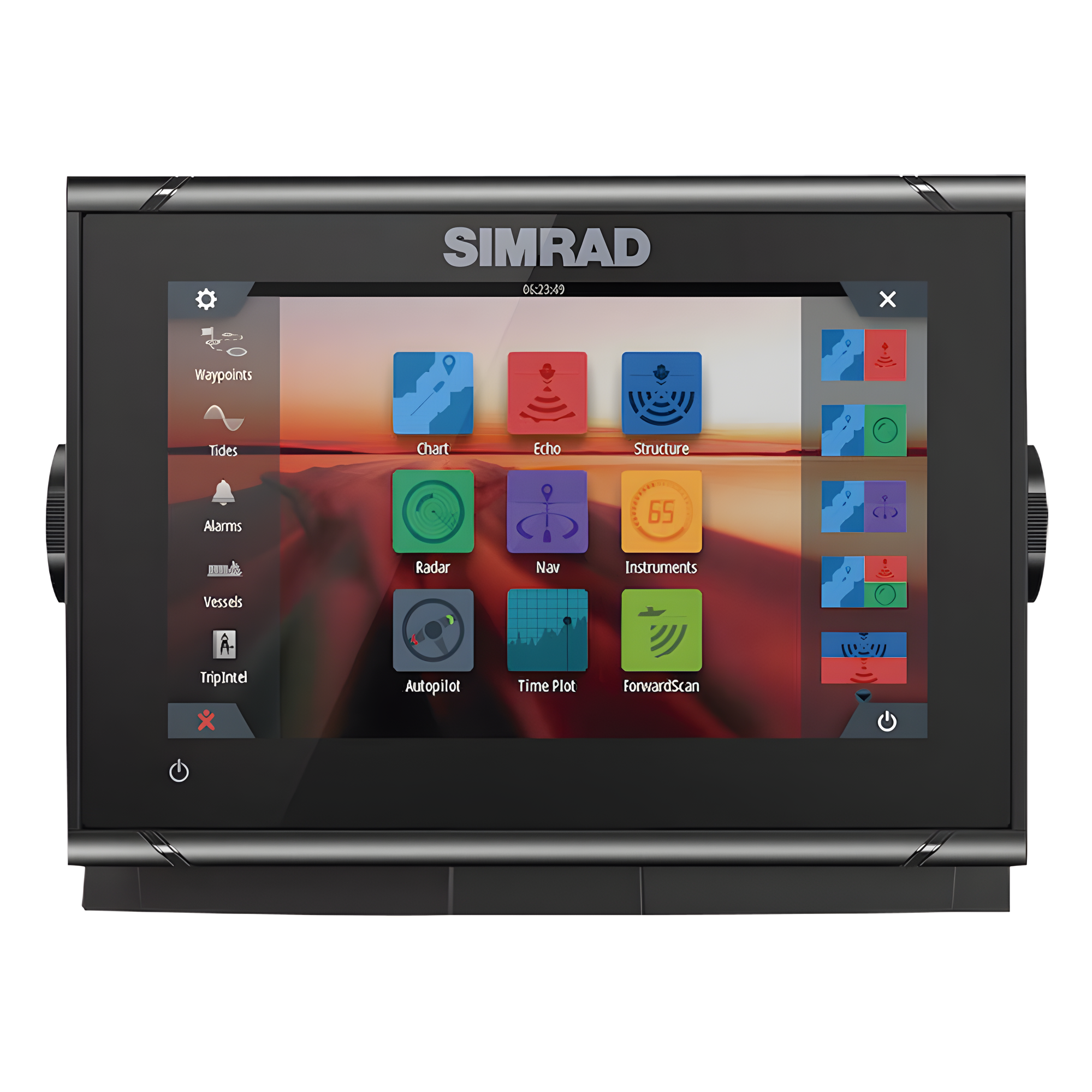 Pantalla Náutica GO7 XSR / GPS Integrado / Sonar y Radar / Pantalla Táctil 7" / Conectividad Inalámbrica / Compatible con NMEA 2000® / SteadySteer™ Autopilot / FishReveal™ Technology