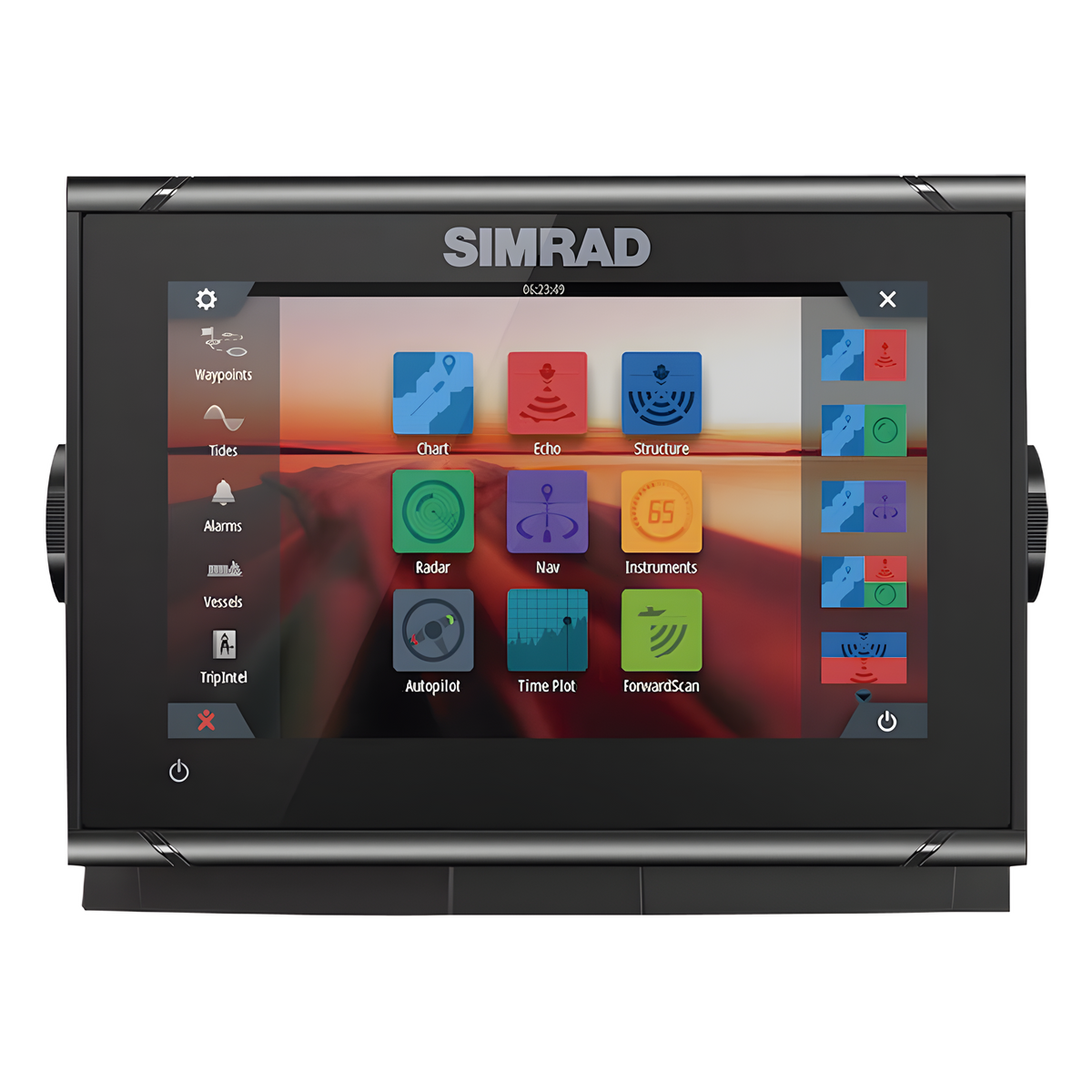 Pantalla Náutica GO7 XSR / GPS Integrado / Sonar y Radar / Pantalla Táctil 7" / Conectividad Inalámbrica / Compatible con NMEA 2000® / SteadySteer™ Autopilot / FishReveal™ Technology