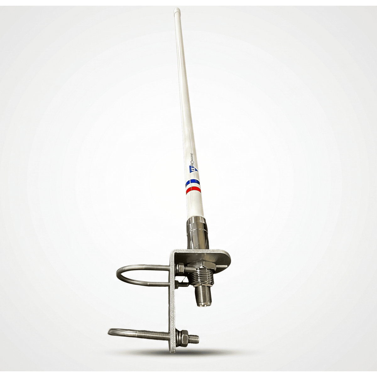 Antena VHF Marina de Alto Rendimiento / 4 dBi / 156-163 MHz / Altura 1100 mm / Color Blanco / Conector SO239