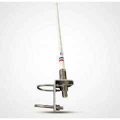 Antena VHF Marina de Alto Rendimiento / 4 dBi / 156-163 MHz / Altura 1100 mm / Color Blanco / Conector SO239