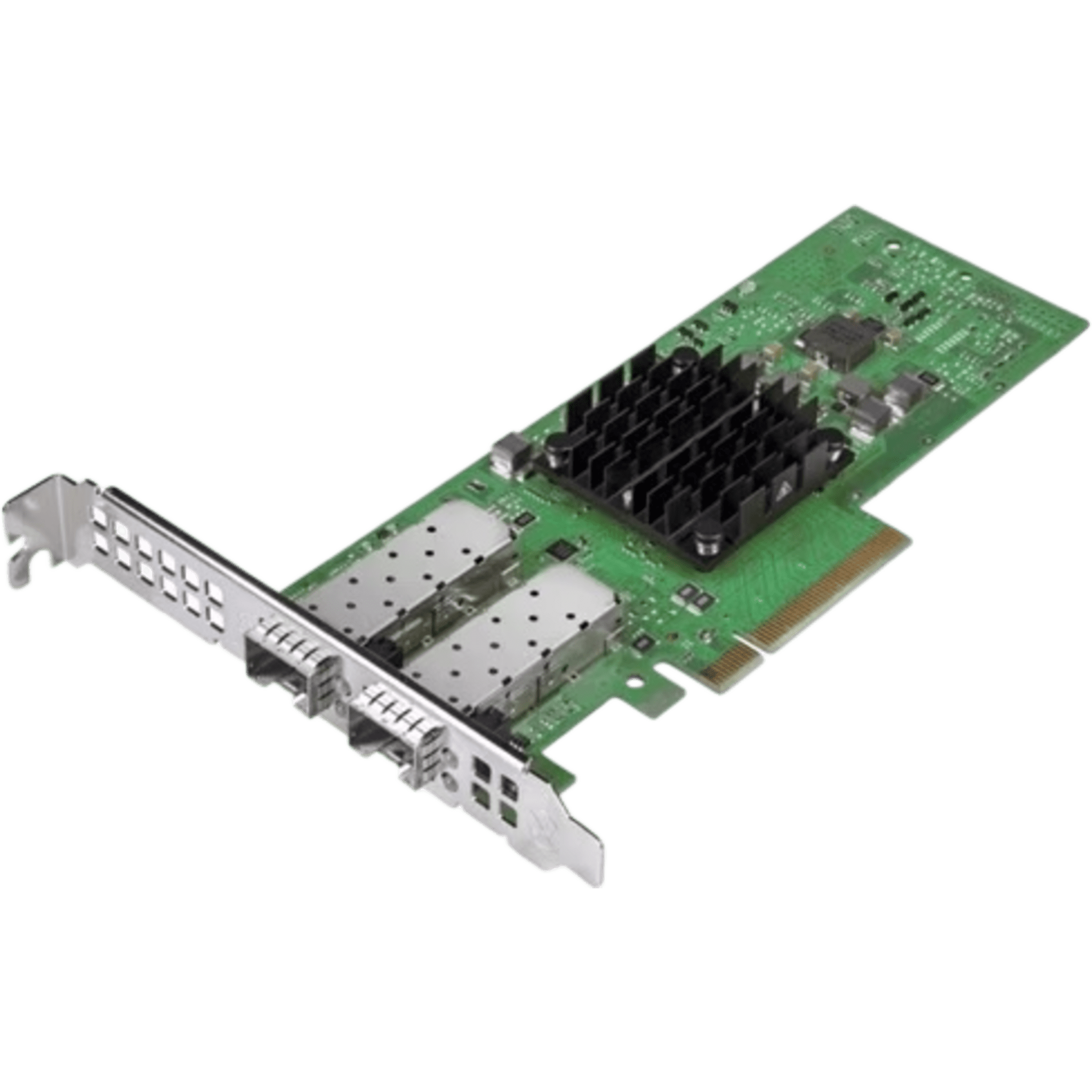Tarjeta de Red PCIe Dual Port / 2 x SFP28 / 10GbE / 25GbE / Chipset Broadcom BCM57414 NetXtreme-E / Low Profile