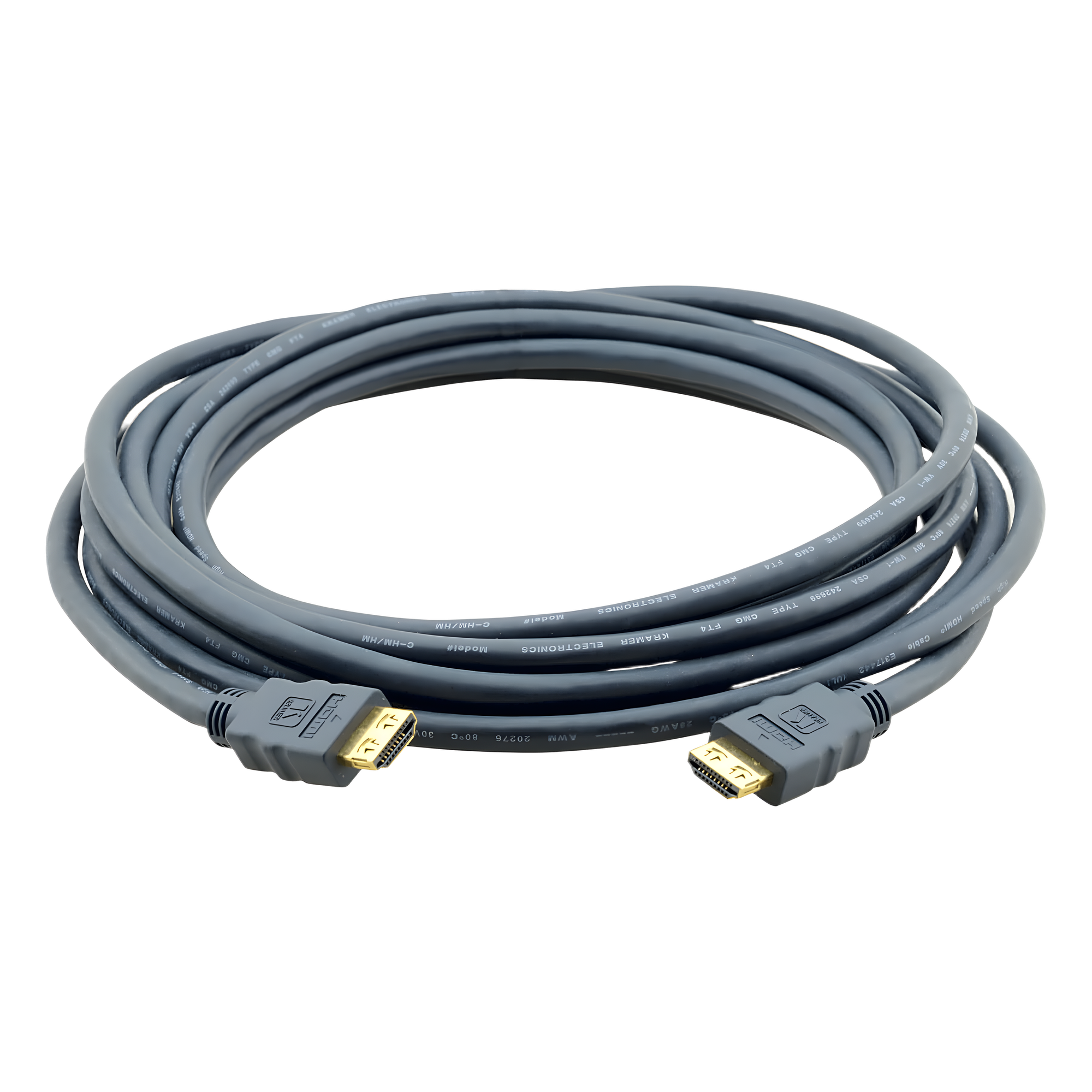 Cable HDMI Premium| Longitud 1.8m | Alta Velocidad 18 Gbps | 4K@60Hz (4:4:4) | Conectores Dorados 24K | K-Lock Resistentes | Triple Blindaje | Certificado Premium