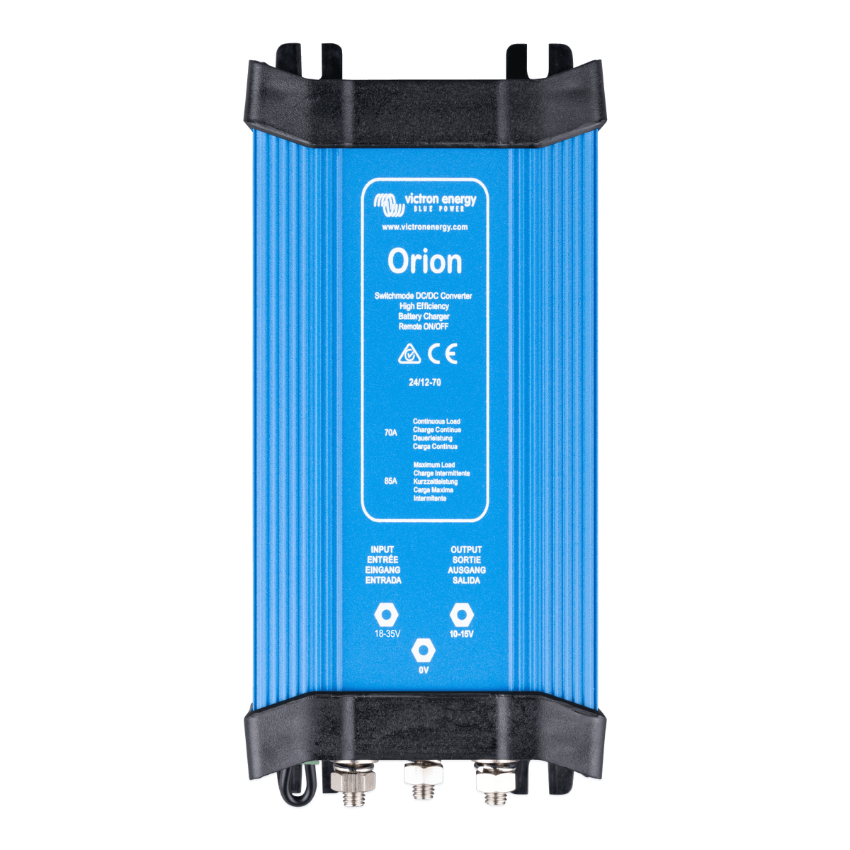 Convertidor DC-DC Orion 24/12-70A / No Aislado / 70 A /  Para Aplicaciones Móviles