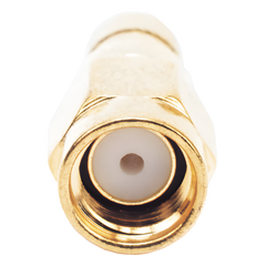 Conector SMA Macho Inverso de Anillo Plegable para Cables RG-8/X, LMR-240, 9258, Oro/ Oro/ Teflón.â€&lsaquo;