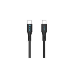 Cable de Carga USB-C a C / 1 Metro (3.28 Pies) / Tecnología GaN (Nitruro de Galio) / Fast-Charging / Potencia 240W / Velocidad Transferencia 480 Mbps / Material / Conector Aluminio Anodizado