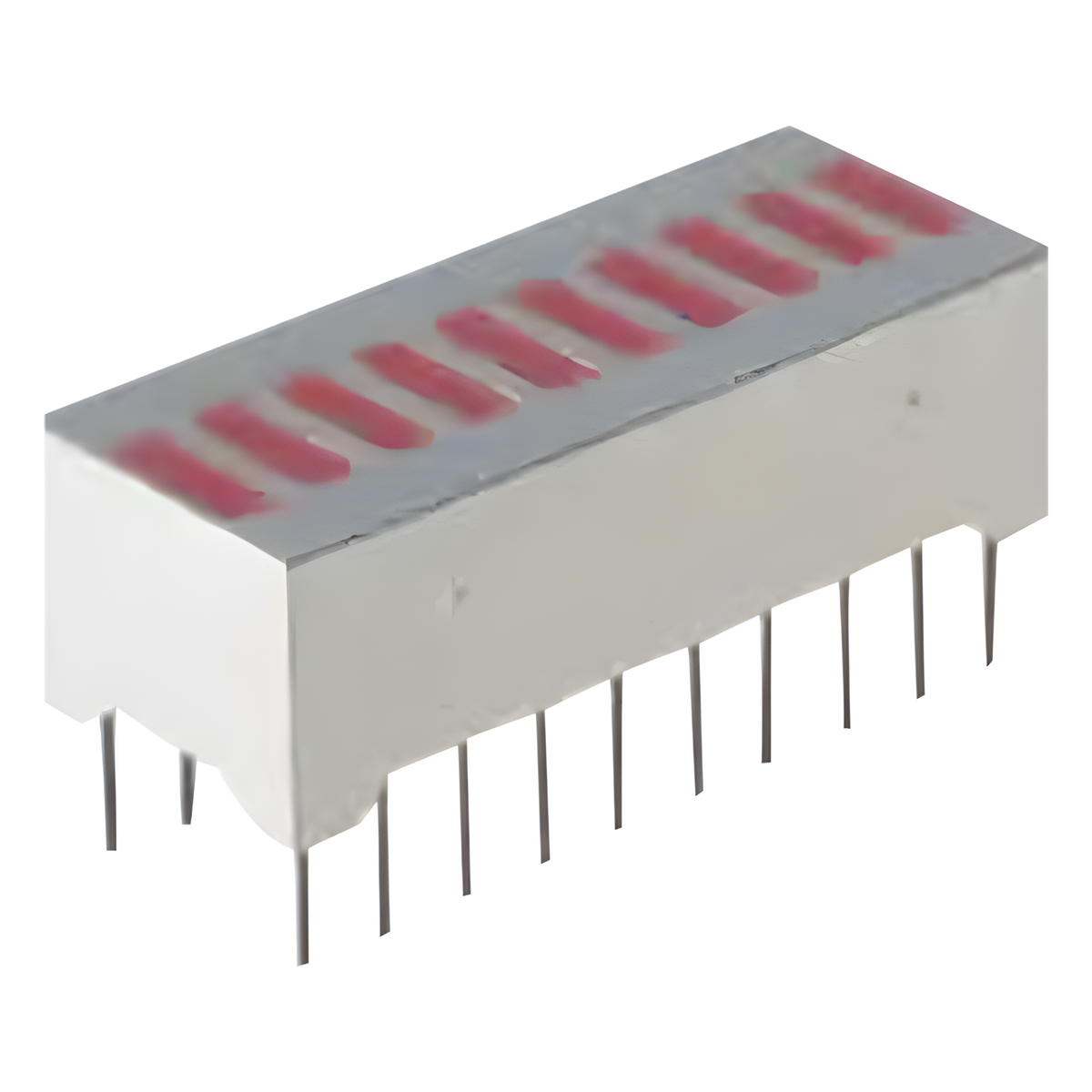 Barra Gráfica de 10 segmentos LED Rojos tipo LTA-1000