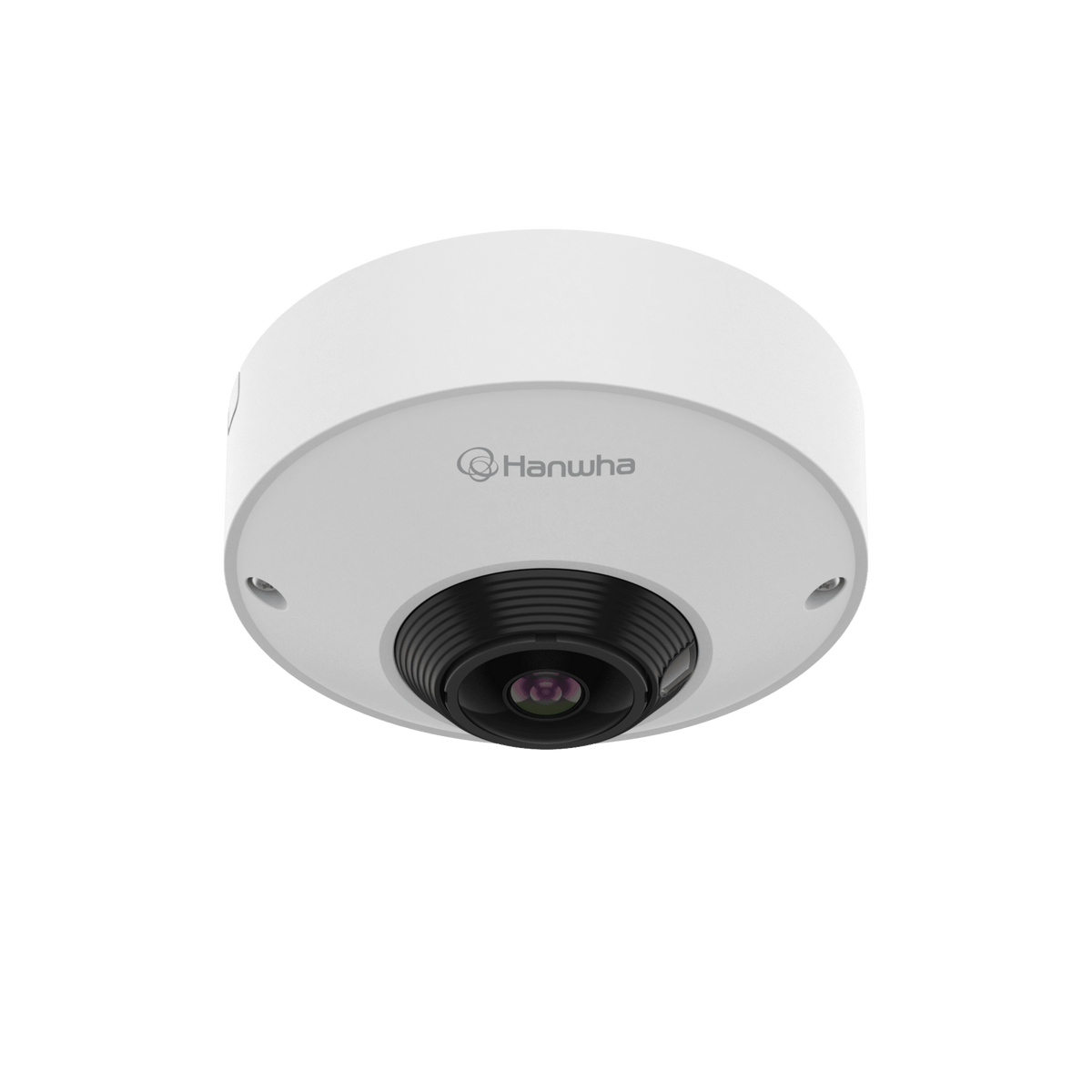 Cámara Ojo de Pez AI 12MP / Resolución 3584x2688 / Lente 1.76mm F1.8 / WDR 120dB / WiseNR II AI / Detección Persona-Vehiculo / PoE 7.3W / IP42 para uso interior