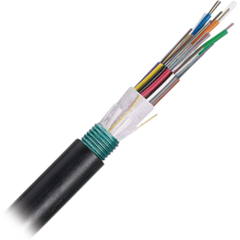 Cable de Fibra Óptica de 12 Hilos, OSP (Planta Externa), Armada, 250um, Monomodo OS2, Precio Por Metro