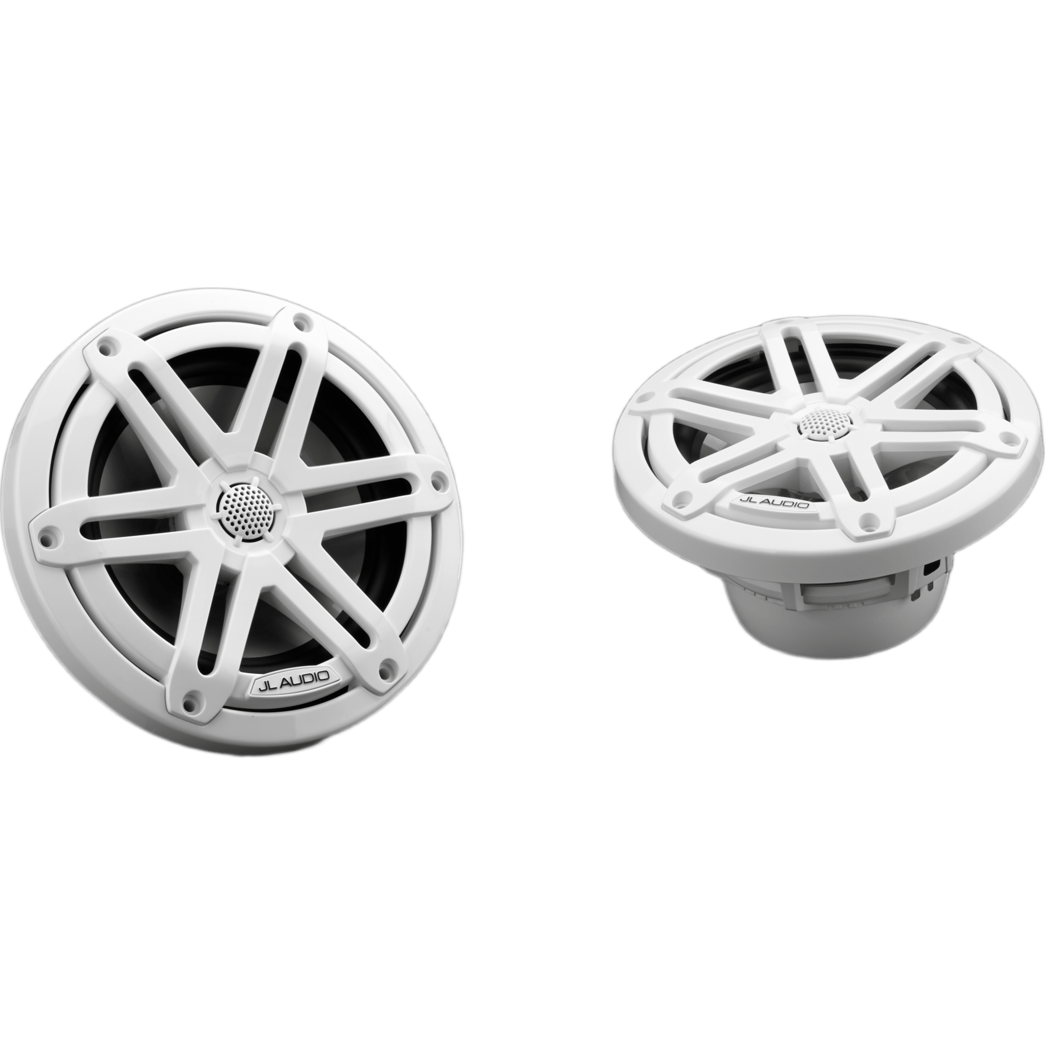 Bocinas Náuticas / 6.5" Coaxial / 60 W RMS / Tweeter Cúpula de Seda / LED Integrado / Rejilla Deportiva Blanca / 3 Años Garantía
