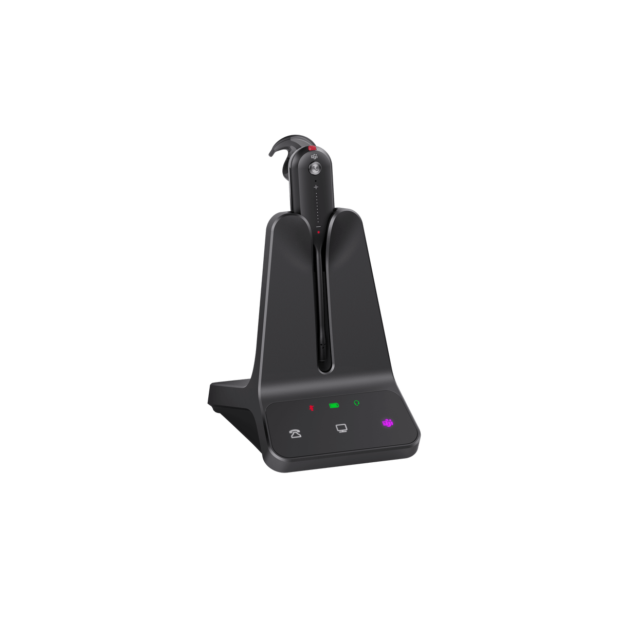 Auricular DECT Inalámbrico WH63 E2 de Yealink con Certificación Teams y Cancelación de Ruido Profesional