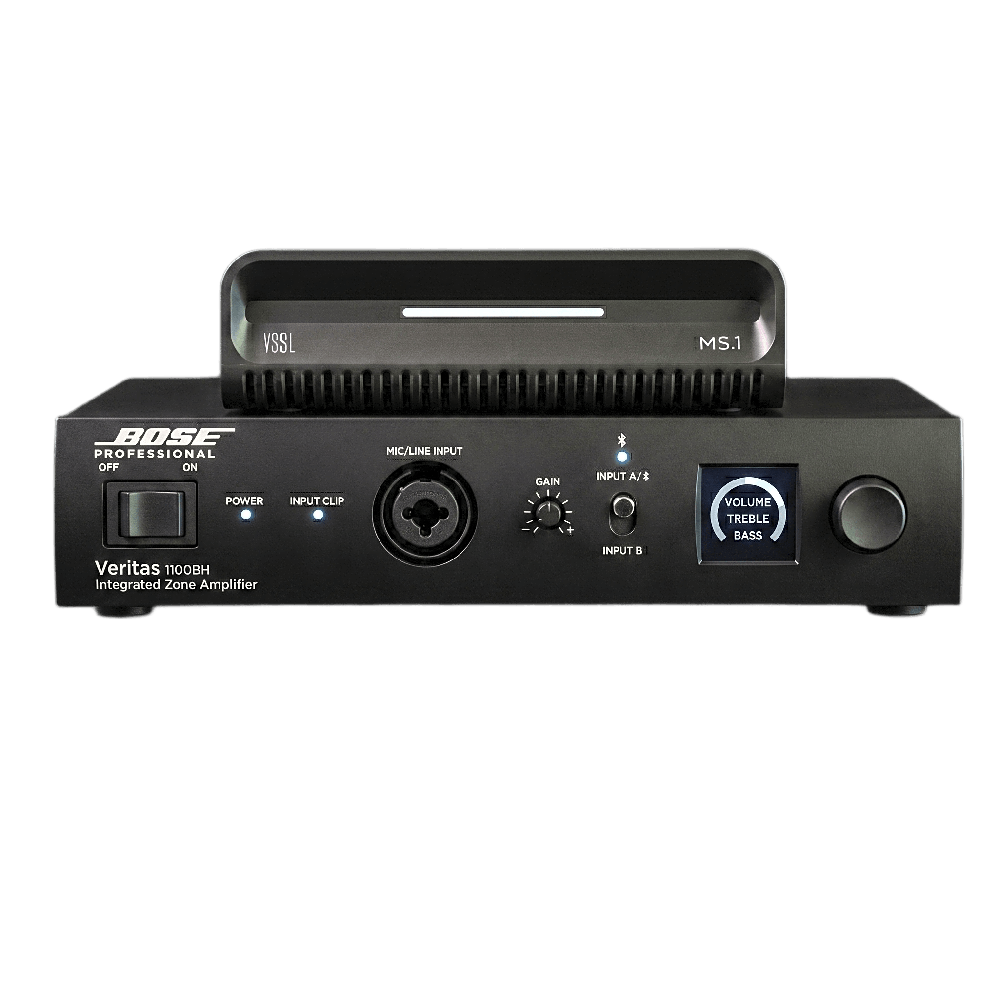 KIT Amplificador Veritas 250BL y Streamer de Audio Modular MS.1 | PoE + USB-C | HDMI eARC + Óptica + RCA | Bluetooth LE Audio | WiFi | Control4-Crestron-Elan-RTI-URC-Savant-Lutron | AirPlay2-GoogleCast-SpotifyConnect