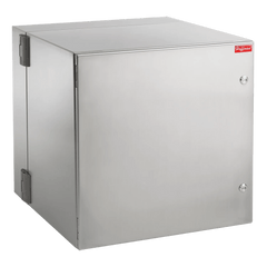 Gabinete Industrial ProTek de Puerta Sólida, Protección NEMA Tipo 4/4X/12, Abatible, Fabricado en Acero Inoxidable SS304, 12 UR, Color Gris Claro