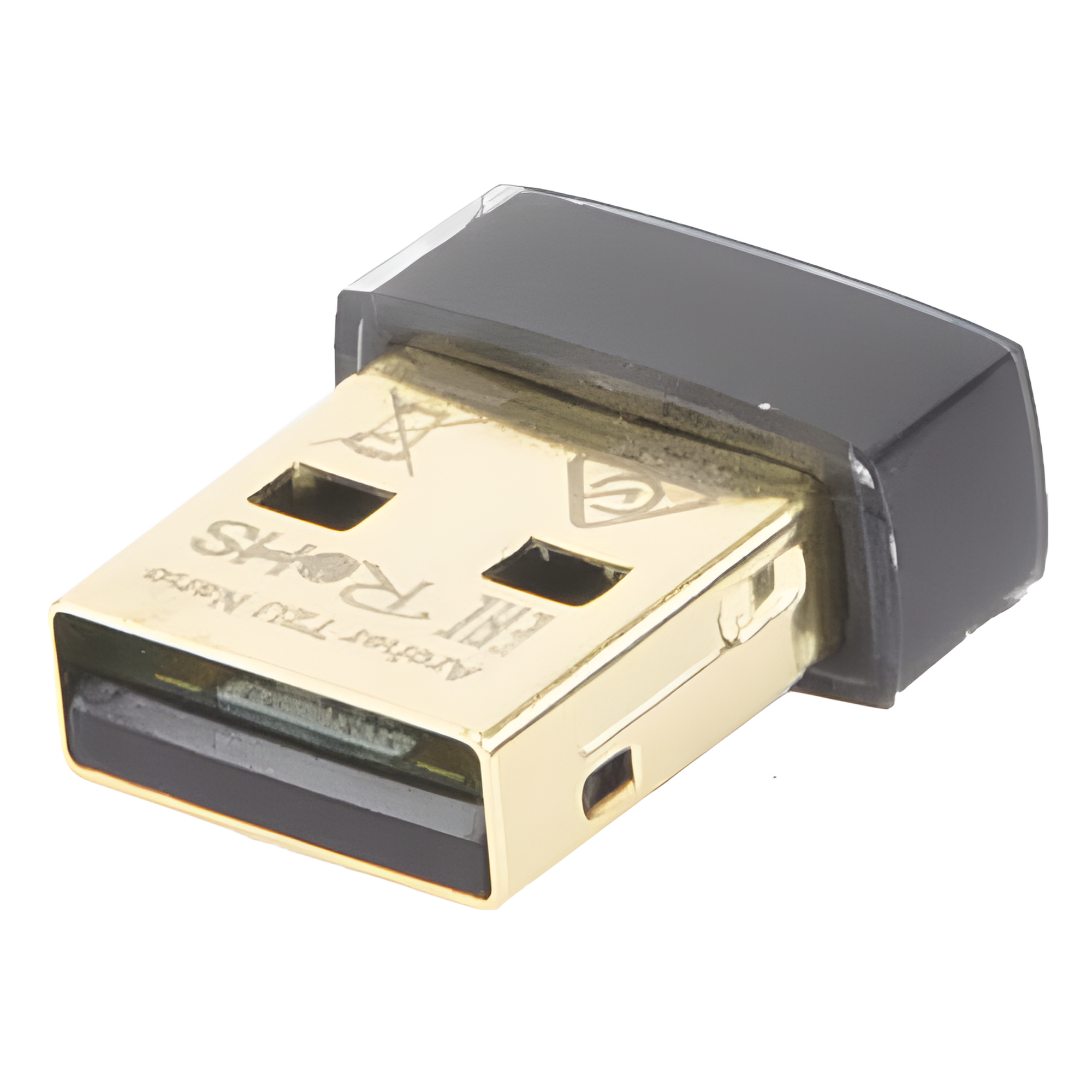 Mini Adaptador USB inalámbrico doble banda AC 600 Mbps, antena onmidireccional.