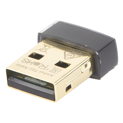 Mini Adaptador USB inalámbrico doble banda AC 600 Mbps, antena onmidireccional.