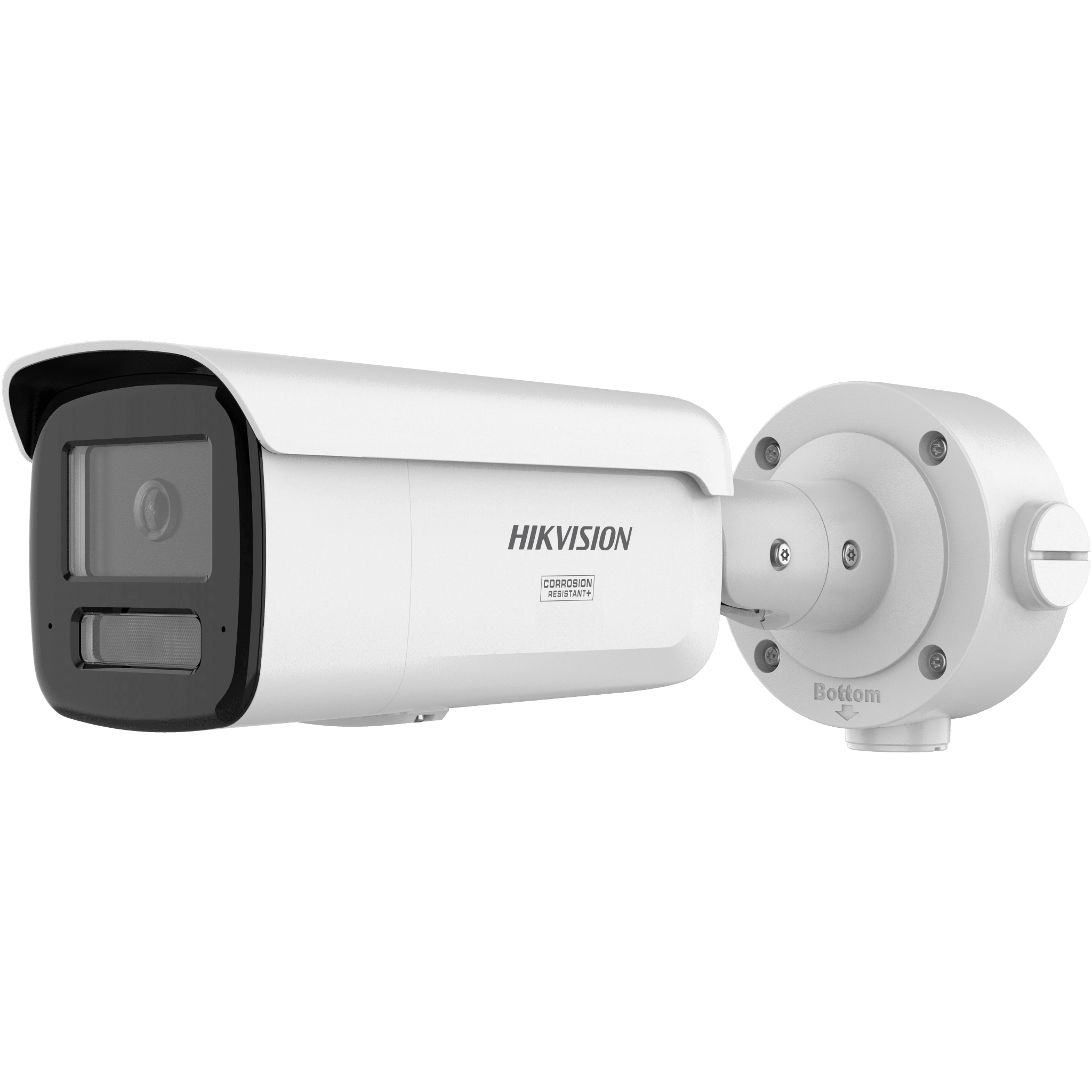 Bala IP 4 Megapixel / Lente 4 mm / Dual Light (60 mts IR + 60 mts Luz Blanca ) / Darkfighter S / Exterior IP67  / WDR 130 dB / 4 Analíticos: AcuSense, Deteccion Facial, Conteo de Personas por Cruce y Zona