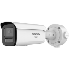 Bala IP 4 Megapixel / Lente 4 mm / Dual Light (60 mts IR + 60 mts Luz Blanca ) / Darkfighter S / Exterior IP67  / WDR 130 dB / 4 Analíticos: AcuSense, Deteccion Facial, Conteo de Personas por Cruce y Zona