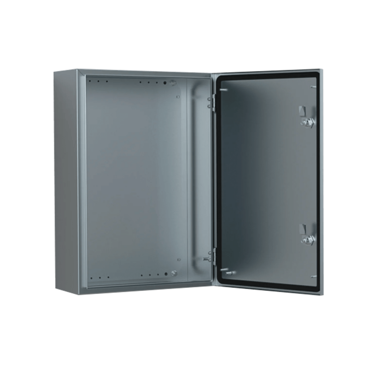 Gabinete de Acero Inoxidable 304L ASR IP66 800x800x300 mm / 2 Cerraduras / Montaje Placa 2 mm