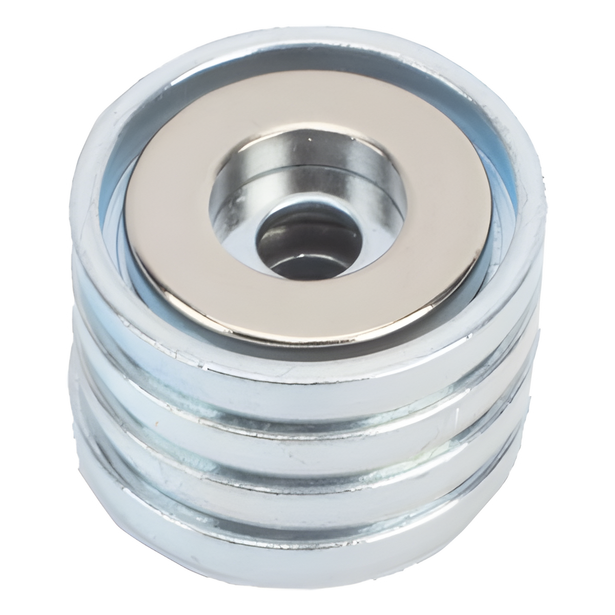 Accesorio, Kit de Montaje Magnético, Fuerza Máxima 26 lb, Diámetro Copa 23.8 mm, Incluye Hardware, Sin Necesidad de Taladrar, Compatible con Enclosures Metálicos