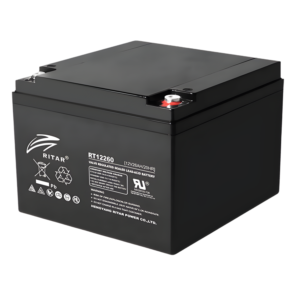 Batería 12Vcc 26Ah para UPS Trifásico Cyberpower