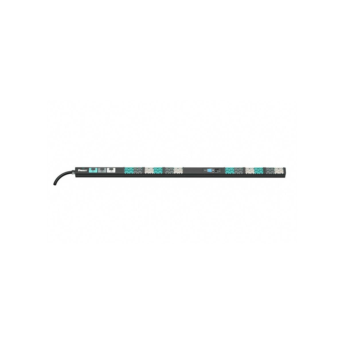 PDU Inteligente Monitoreable y Switchable EL2P para Distribución de Energía, Enchufe de Entrada NEMA L21-30P, Con 24 Salidas C13/C15 y 24 C13/C15/C19/C21, de Instalación Vertical, 208 Vca, 30 Amp