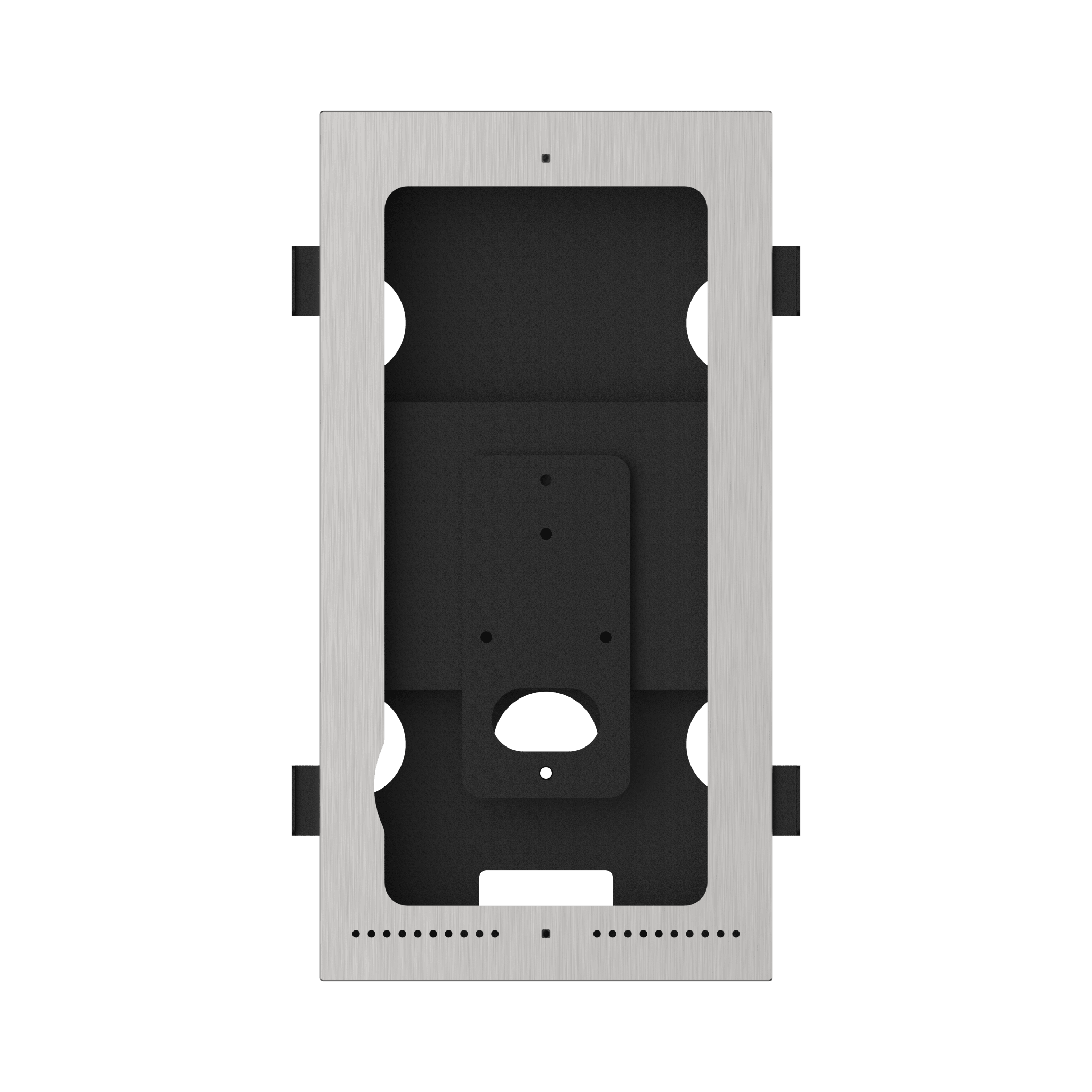 Carcasa Gang Box para Montaje Parcial Empotrado de Terminales Min Moe Serie DS-K1T673 / Para Empotrar