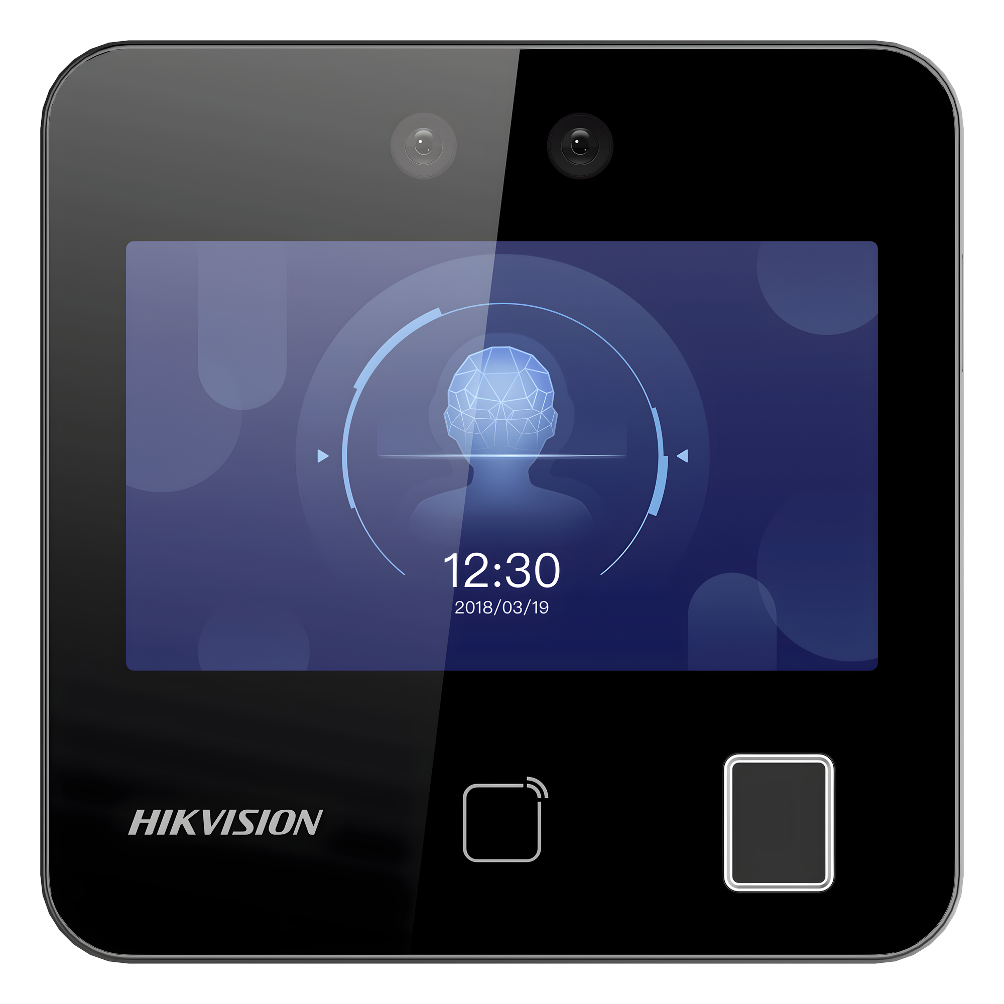 Terminal Min Moe WiFi / Touch de Reconocimiento Facial y Huella con Batería de Respaldo Incluida / ASISTENCIA y Control de ACCESO / 1500 Rostros, 3,000 Huellas y 3,000 tarjetas /  Lee códigos QR / Videoportero / Detección de Cubreboca