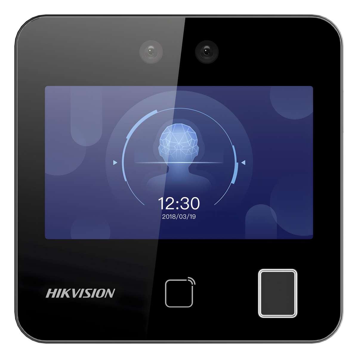 Terminal Min Moe WiFi / Touch de Reconocimiento Facial y Huella con Batería de Respaldo Incluida / ASISTENCIA y Control de ACCESO / 1500 Rostros, 3,000 Huellas y 3,000 tarjetas /  Lee códigos QR / Videoportero / Detección de Cubreboca