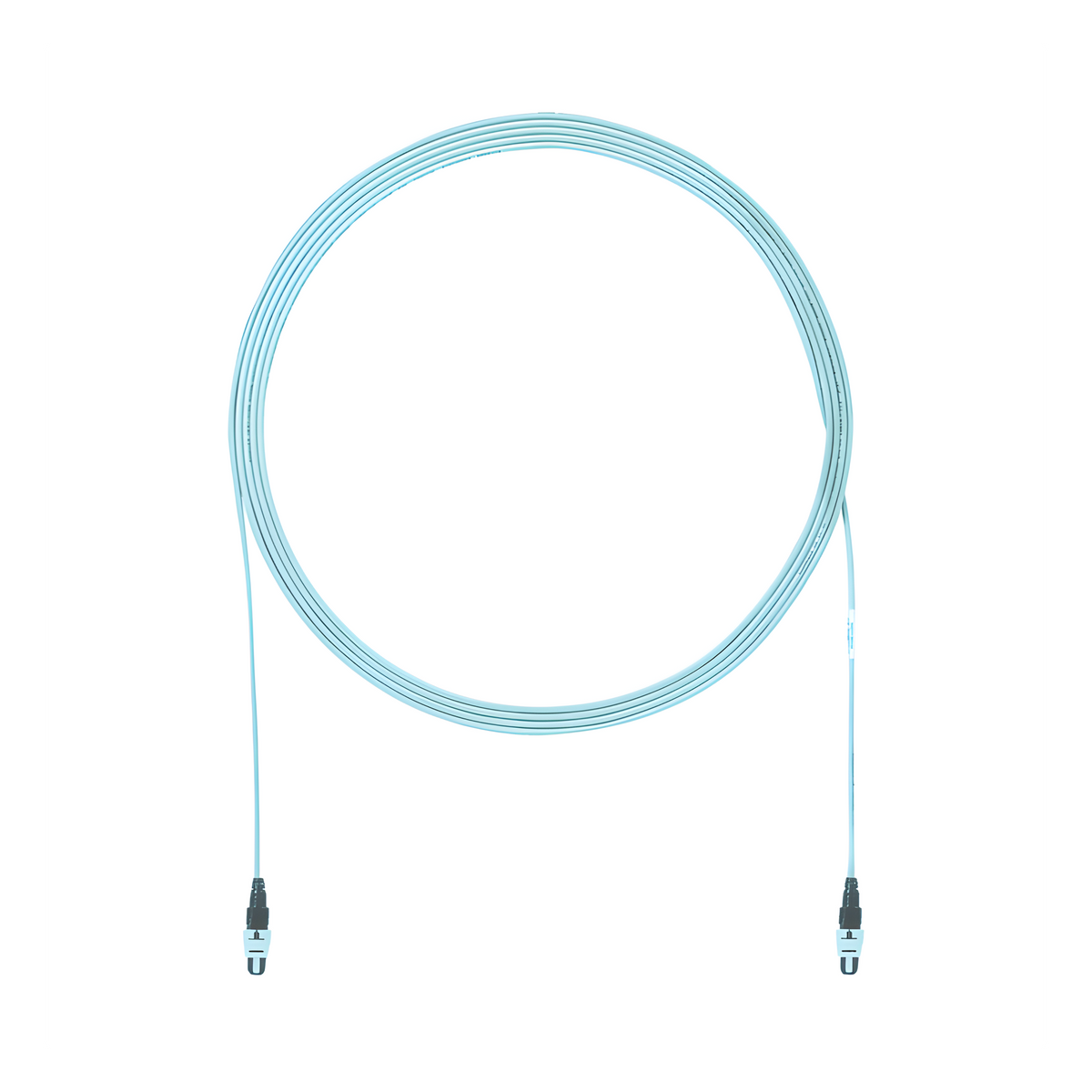 Cable de Interconexión de 12 Fibras Ópticas Multimodo OM4, Con Conector Pan-MPO Hembra - Hembra, Polaridad B, OFNP (Plenum), de 2 Metros (6.56 Pies)