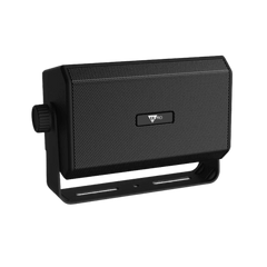 Altavoz Externo Compacto / 10W 8 Ohm / Perfil Bajo / Soporte Ajustable 180° / Conector de Audio 3.5 mm / Compatible con radios comerciales, CB, GMRS, Marinos, Radioafición