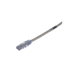 Cable de Parcheo TX6, UTP Cat6, 24 AWG, CM Color Blanco Mate, 0.61 Metros (2 Pies)