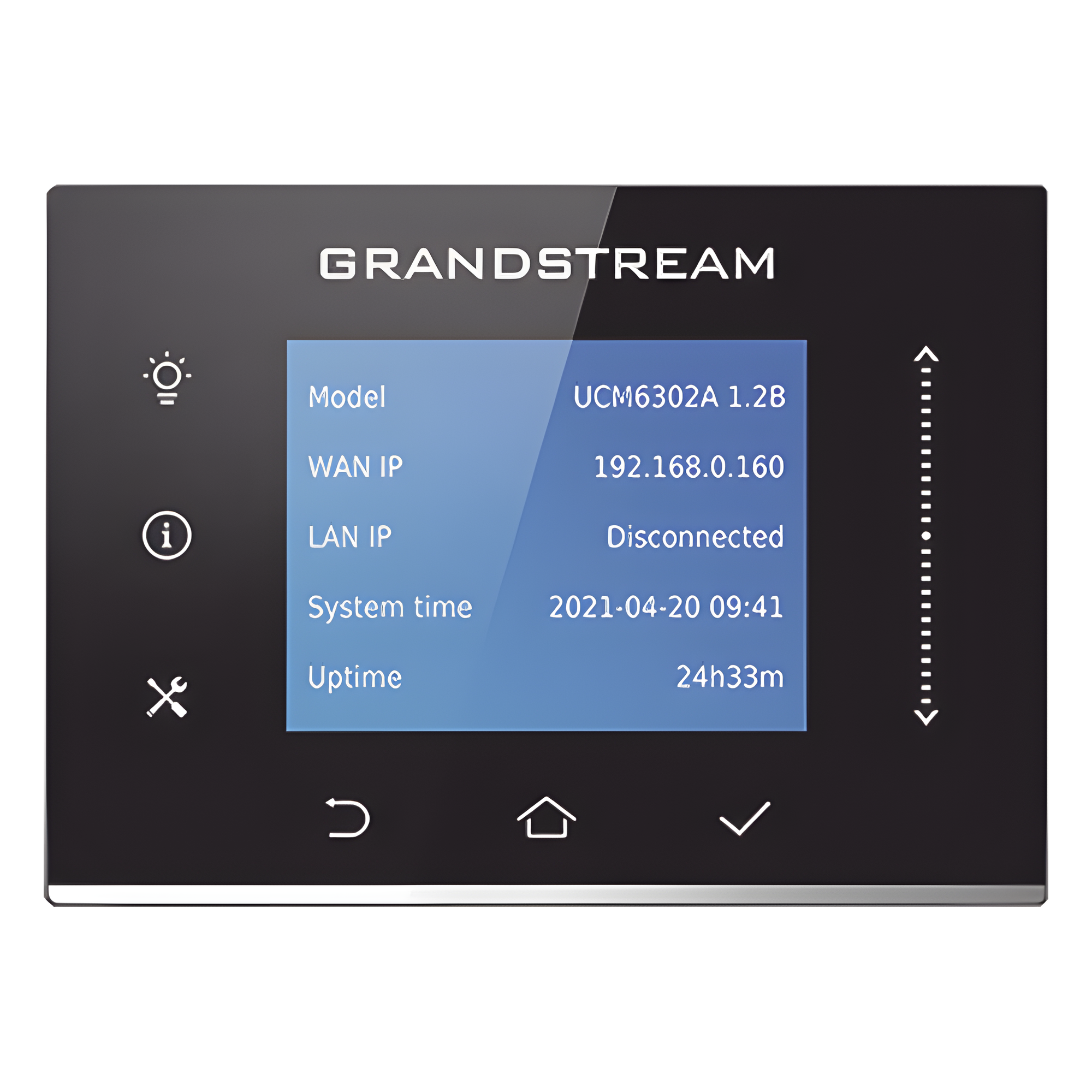 IP-PBX UCM6302A / 500 Usuarios / 75 Llamadas Simultáneas / 2 FXO + 2 FXS / 3 Puertos Gigabit PoE+ / Solución Híbrida On-Premise y Cloud