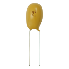 Capacitor de Tantalio de 2200nF , Emplomado sólido de 25 Vcc