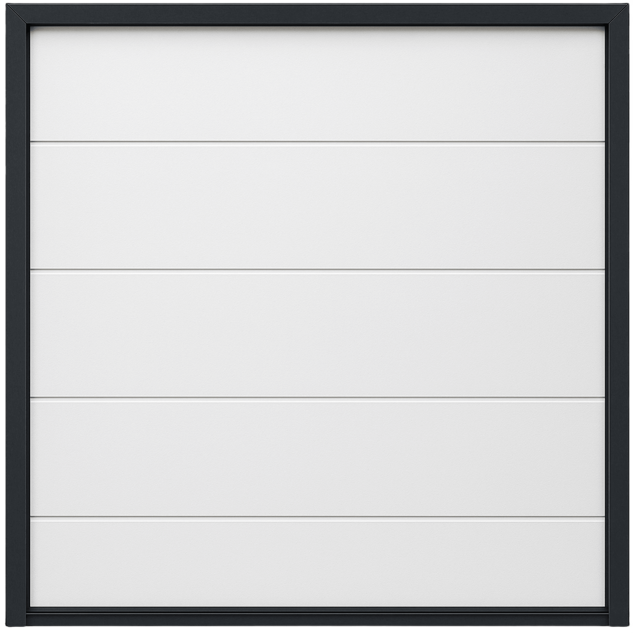 Seccion para puerta de Garage / Lisa / Linea Central / Panel de 18" / Color blanco / Para APDOOR128 / Estilo Americana.