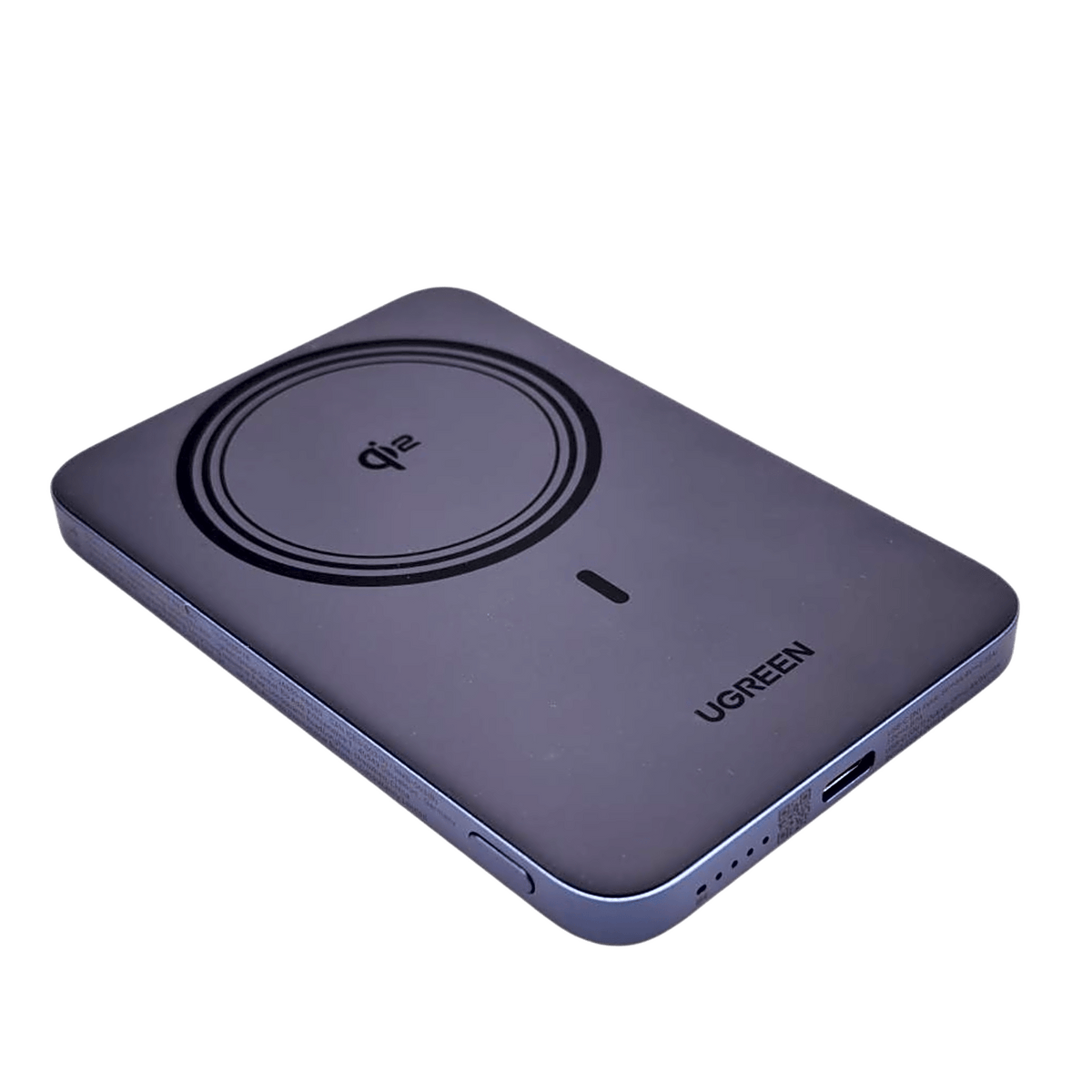 Power bank  Magnético Inalámbrico / 5000 mAh 19.6 Wh / USB-C 20W PD3.0 / Carga Inalámbrica Magnética 15W / Salida Simultánea Cable + Wireless / Ultrafino 8.6 mm (0.3 in)