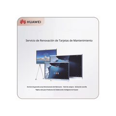 Tarjeta de Servicio de Mantenimiento HiCare RFR por un año para IdeaHub IHB2-65PU, IHB3-65SA y IHB2-65PB