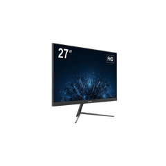Monitor LED Full HD (1080p) de 27" / Bocinas Integradas / 100 Hz / Ideal para CCTV, Oficina y Hogar / Entrada HDMI-VGA / VESA (100 X 100) / Uso 24/7 / IPS / Ultra Delgado